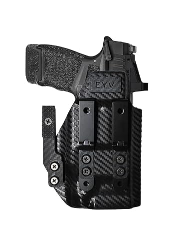 IWB Gun Holster for Concealed Carry - M&P Shield/Shield 2.0 | Handmade Kydex Pistol Holsters w/Custom Claw Kit | EYV Holsters