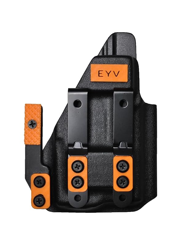 IWB Gun Holster for Concealed Carry - Sig P365/X - Lima/Foxtrot Light | Handmade Kydex Pistol Holsters w/Custom Claw Kit | EYV Holsters