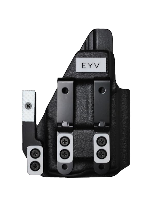 IWB Gun Holster for Concealed Carry - Sig P365/X - Lima/Foxtrot Light | Handmade Kydex Pistol Holsters w/Custom Claw Kit | EYV Holsters
