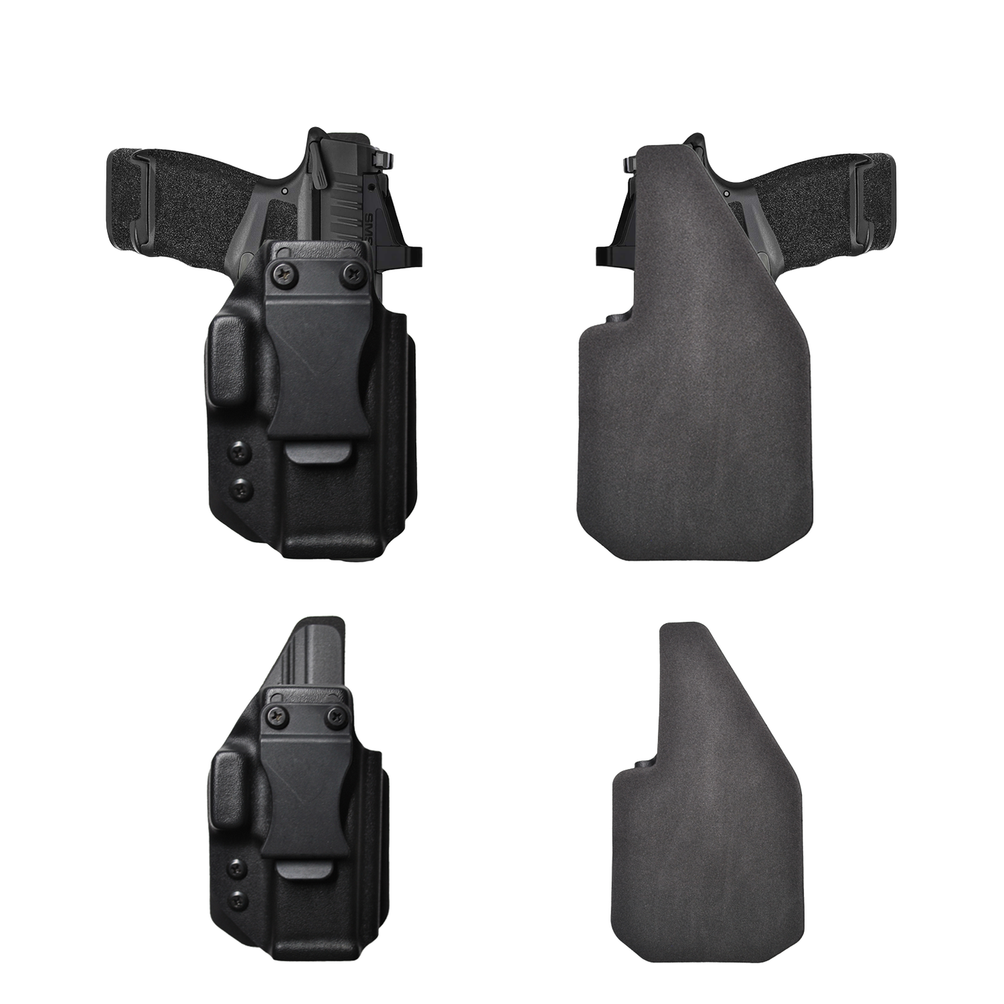 IWB Gun Holster for Concealed Carry - Hellcat RDP/Pro | Handmade Kydex Holster with Comfort Soft Foam Backing Pistol Holsters for Concealed Carry | EYV Holsters