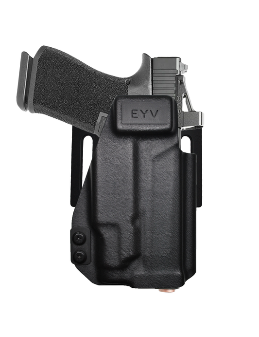 OWB Gun Holster - Glock 48 TLR6 Light | Handmade Kydex Pistol Holster | EYV Holsters