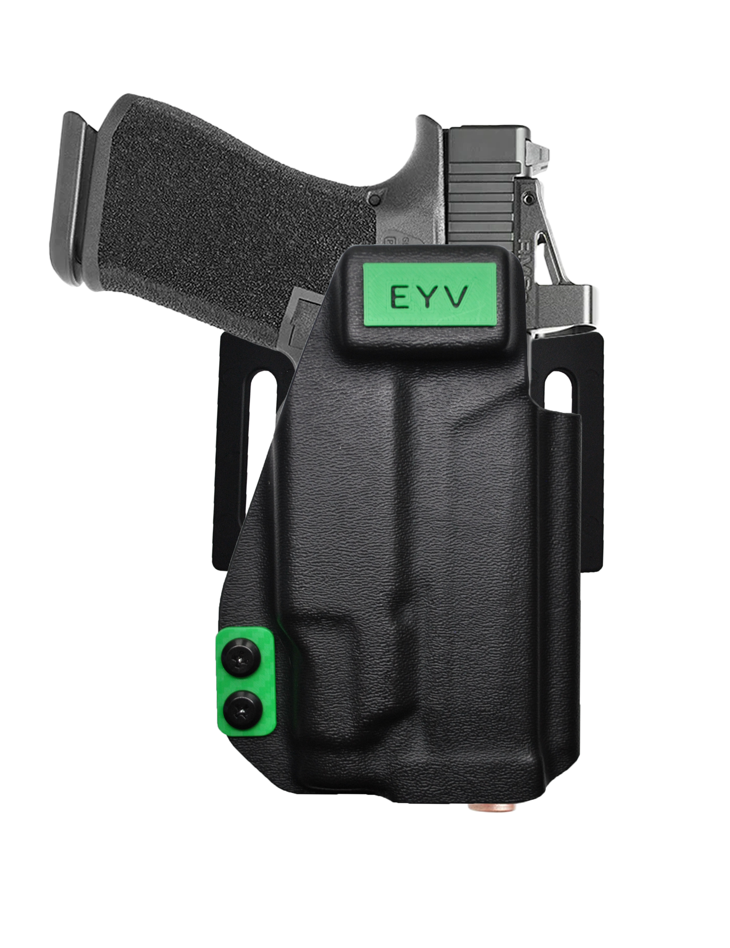 OWB Gun Holster - Glock 21 TLR1 Light | Handmade Kydex Pistol Holster | EYV Holsters
