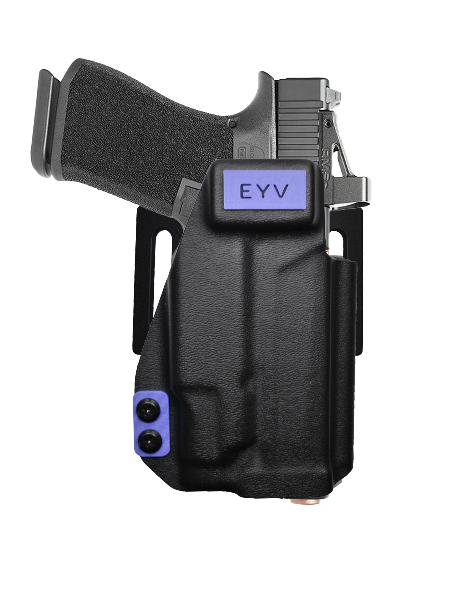 OWB Gun Holster - Glock 21 TLR1 Light | Handmade Kydex Pistol Holster | EYV Holsters
