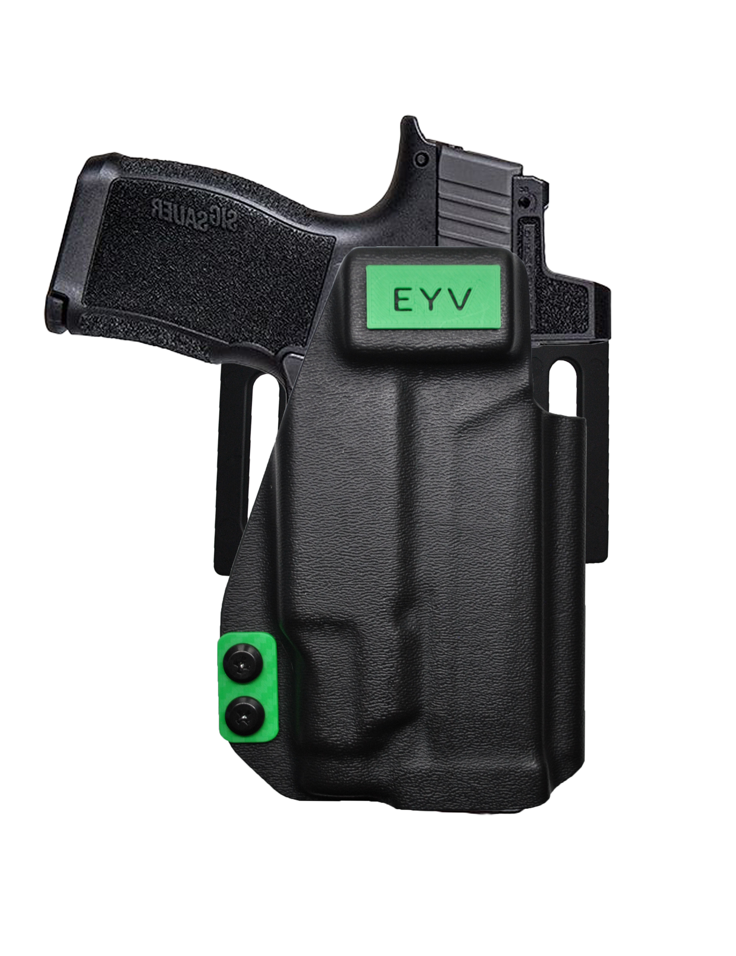 OWB Gun Holster - Sig P365X MACRO - TLR7 SUB Light | Handmade Kydex Pistol Holster | EYV Holsters