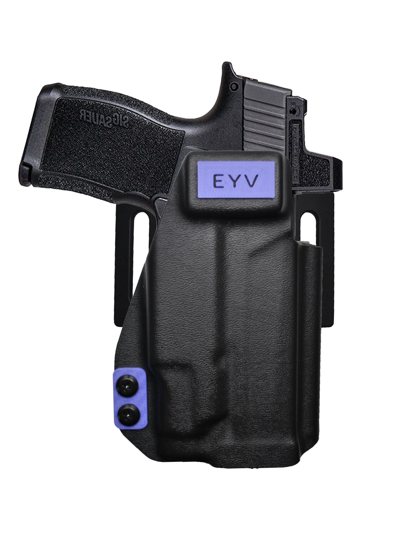 OWB Gun Holster - Sig P365X MACRO - TLR7 SUB Light | Handmade Kydex Pistol Holster | EYV Holsters