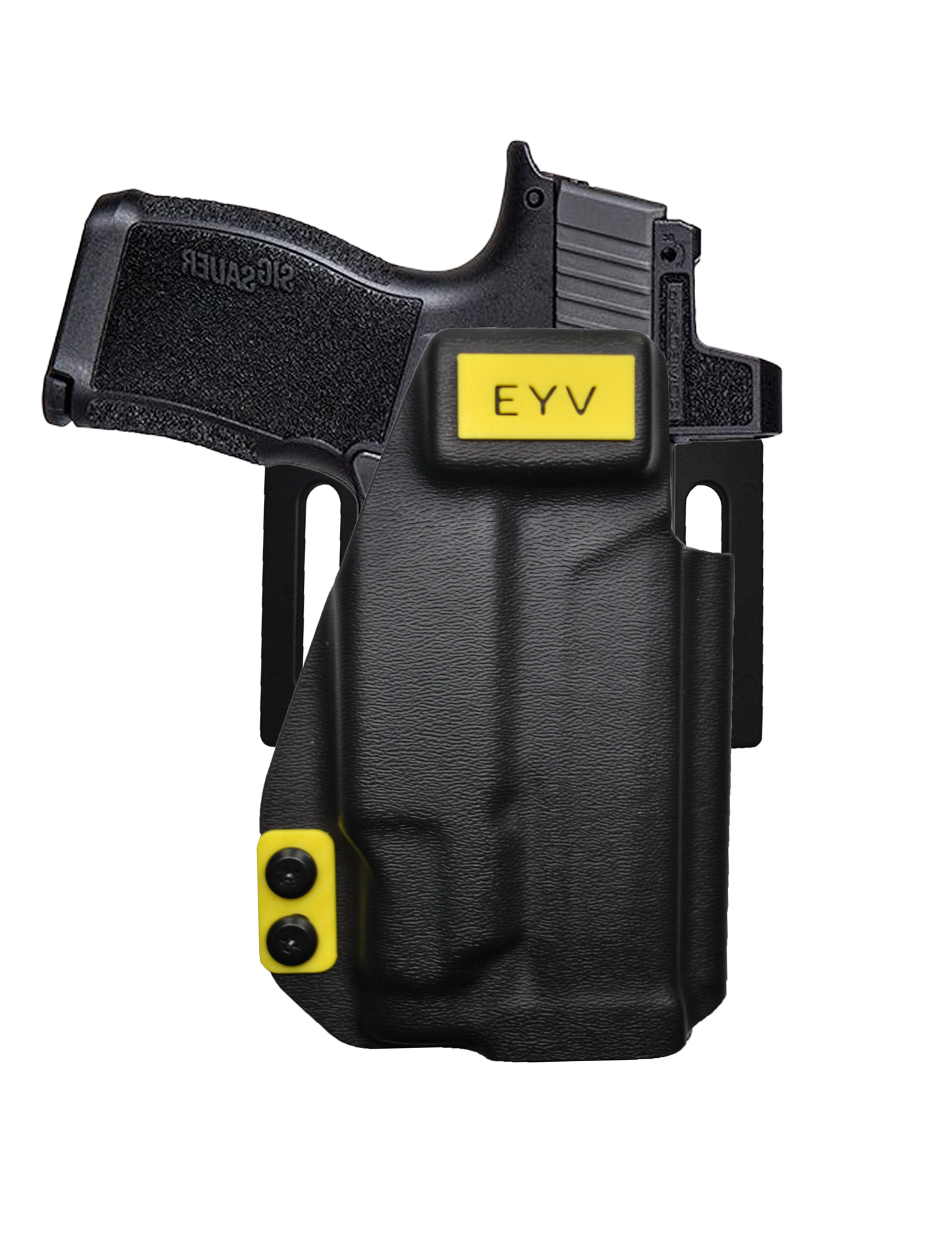 OWB Gun Holster - Sig P365X MACRO - TLR7 SUB Light | Handmade Kydex Pistol Holster | EYV Holsters