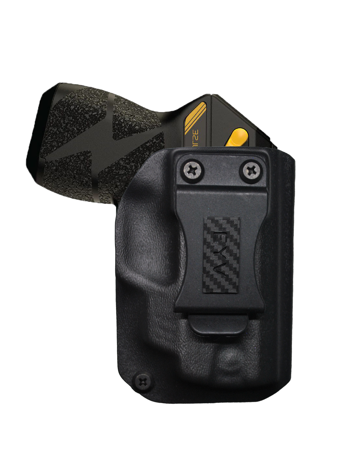 IWB Gun Holster for Concealed Carry - TASER Pulse/Pulse+ | Handmade Kydex Pistol Holster | EYV Holsters
