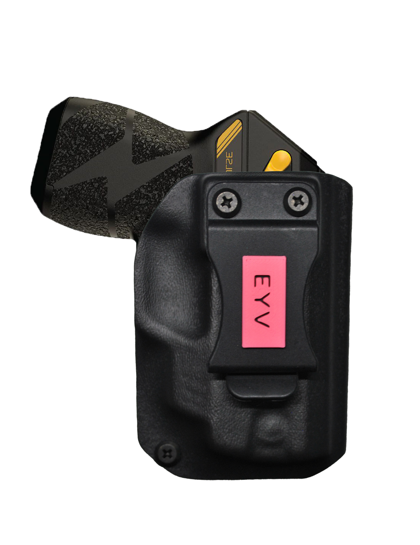 IWB Gun Holster for Concealed Carry - TASER Pulse/Pulse+ | Handmade Kydex Pistol Holster | EYV Holsters