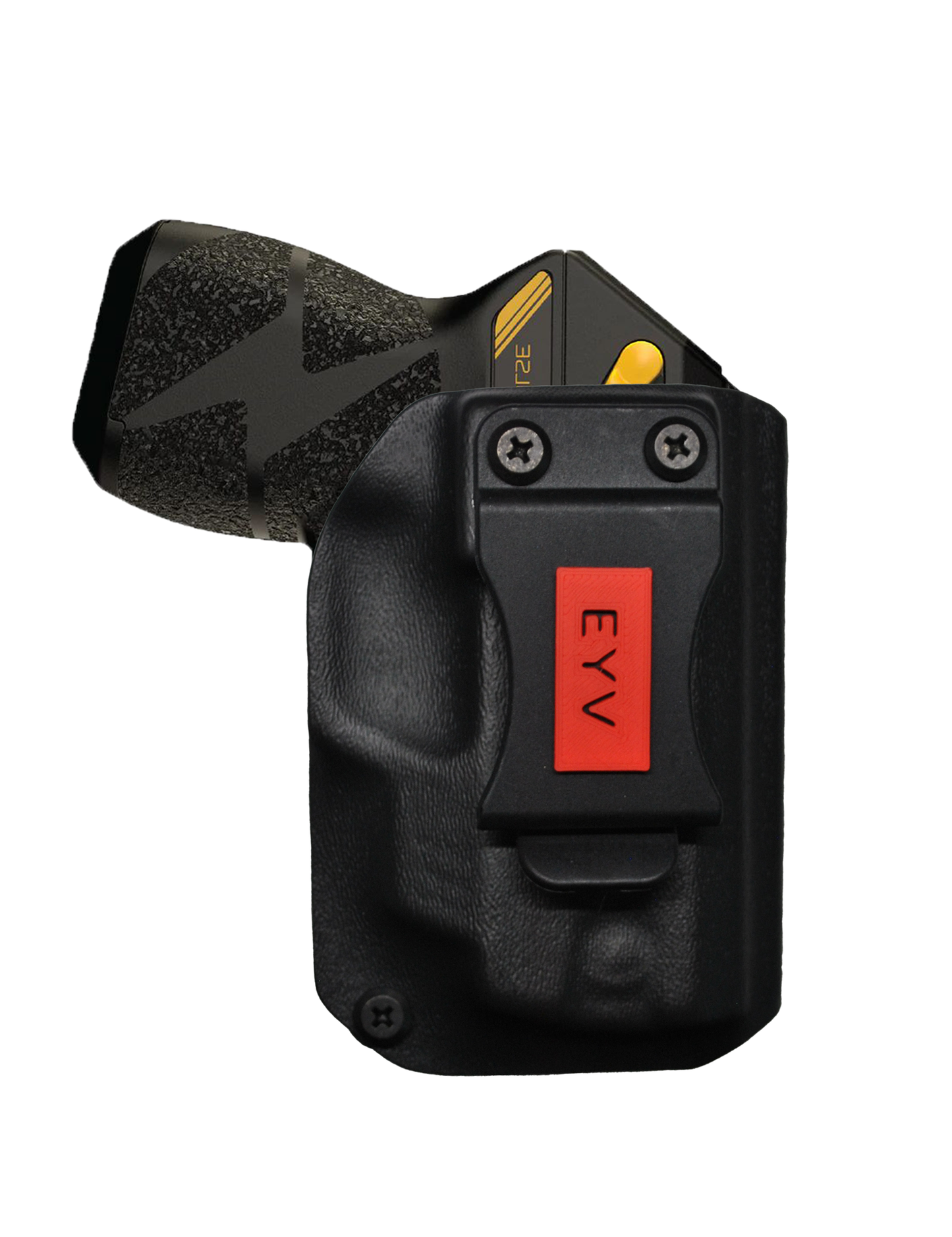 IWB Gun Holster for Concealed Carry - TASER Pulse/Pulse+ | Handmade Kydex Pistol Holster | EYV Holsters