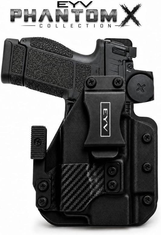H&K VP9CC TLR-7 Sub PhantomX Hybrid Leather IWB Holster