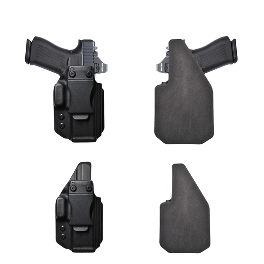 EYV IWB Full Kydex Holster with Comfort Soft Foam Backing - Glock 19