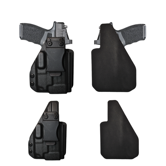 IWB Gun Holster for Concealed Carry - Hellcat 3.3"/OSP -Baldr Mini Light | Handmade Kydex Holster with Comfort Soft Foam Backing Pistol Holsters for Concealed Carry | EYV Holsters