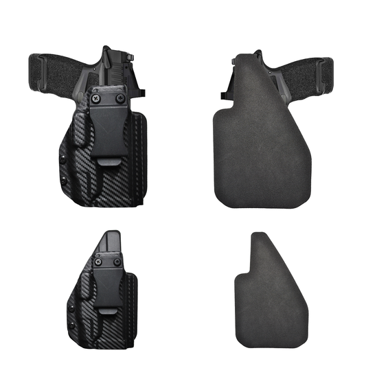 IWB Gun Holster for Concealed Carry - Hellcat 3.3"/ OSP TLR6 Light | Handmade Kydex Holster with Comfort Soft Foam Backing Pistol Holsters for Concealed Carry | EYV Holsters