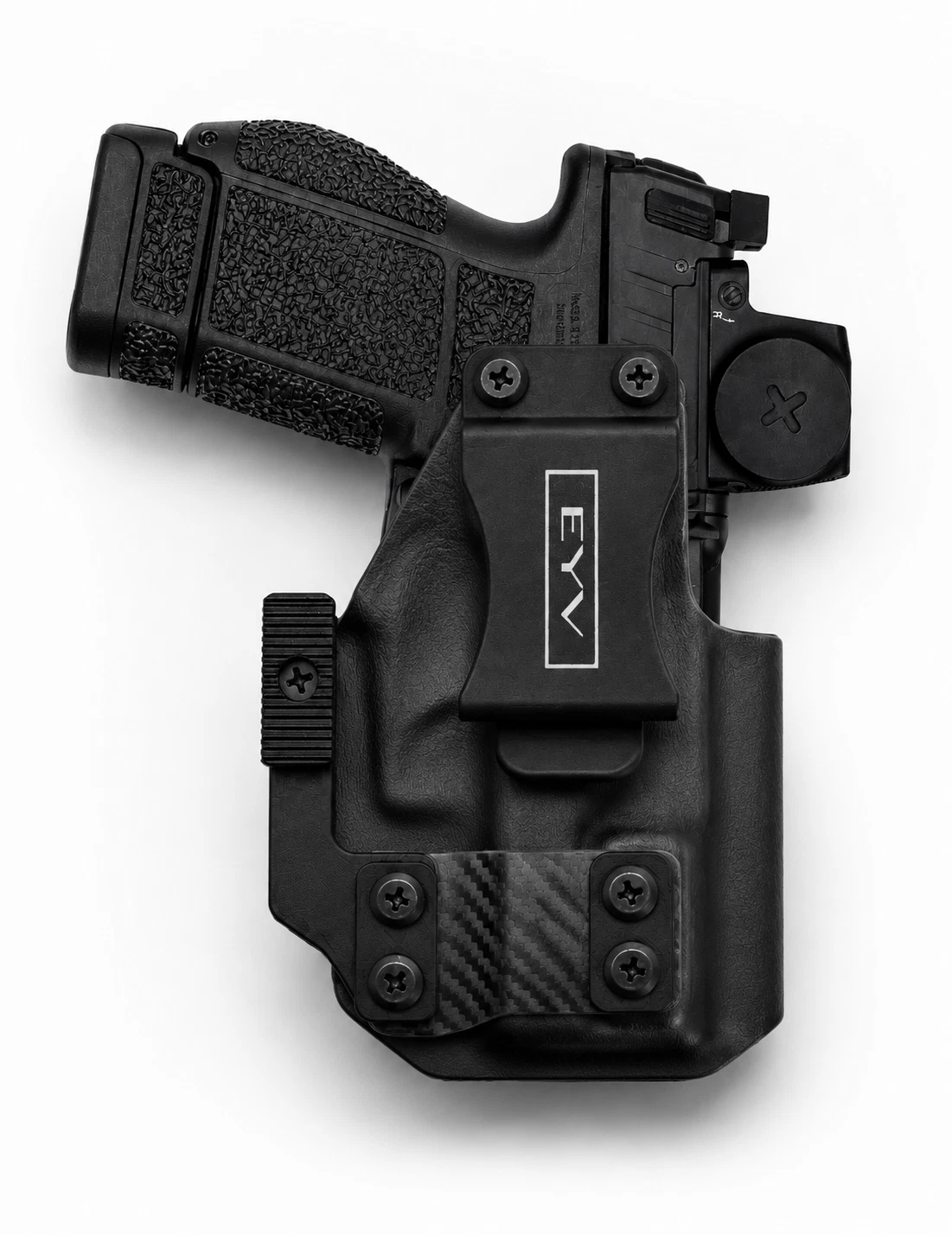 IWB Gun Holster - Fits the CZ Shadow 2 Compact | Handmade Kydex Holster | EYV Holsters | PhantomX Collection