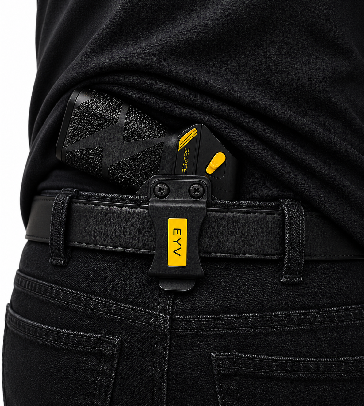 IWB Gun Holster for Concealed Carry - TASER Pulse/Pulse+ | Handmade Kydex Pistol Holster | EYV Holsters