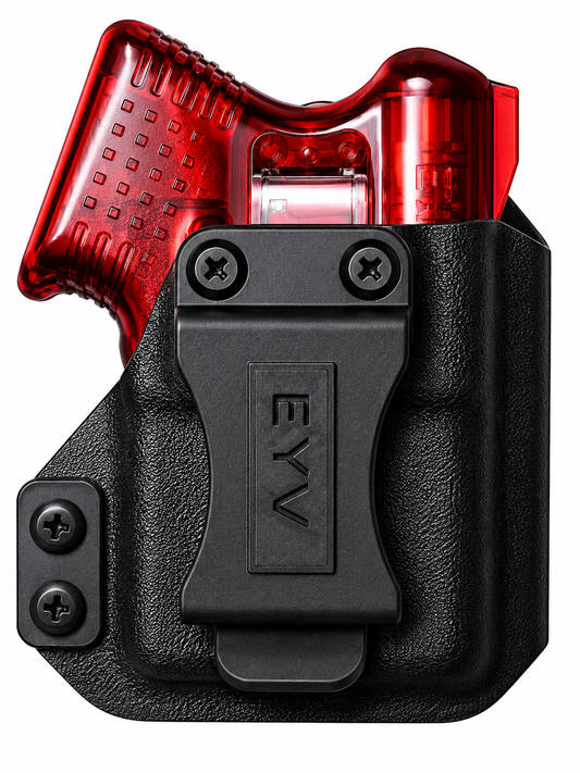 IWB Gun Holster for Concealed Carry - Kimber Pepper Blaster 3 | Handmade Kydex Pistol Holster | EYV Holsters