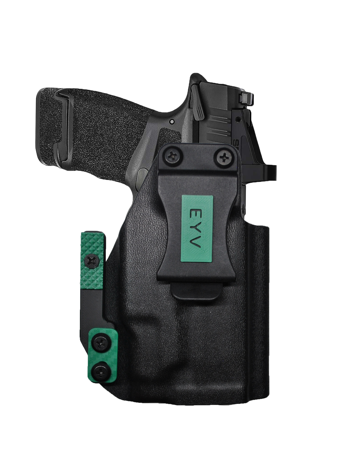 IWB Gun Holster for Concealed Carry - Hellcat Rdp/Pro -TLR7 SUB Light | Handmade Kydex Pistol Holsters w/Custom Claw Kit & Colored Accessory Options | EYV Holsters