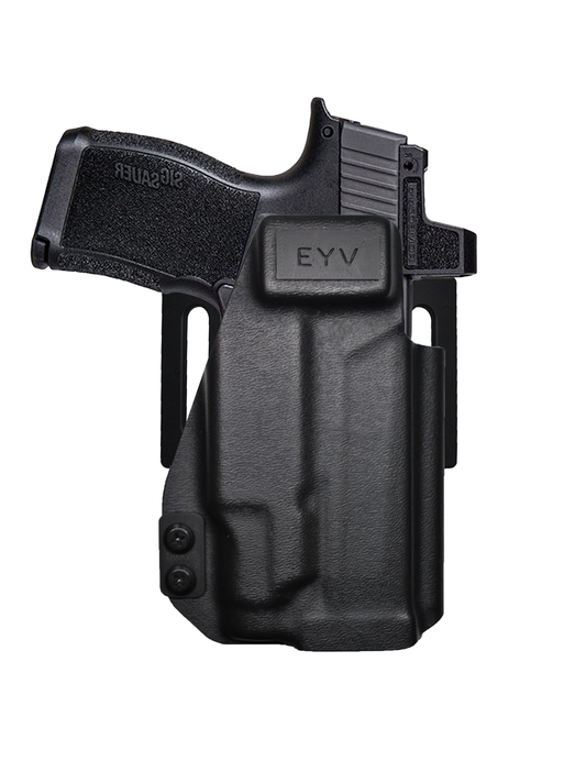 OWB Gun Holster - Sig P365XL With TLR6 Light | Handmade Kydex Pistol Holster | EYV Holsters