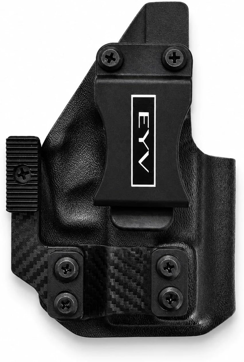 IWB Gun Holster - Fits the CZ Shadow 2 Compact | Handmade Kydex Holster | EYV Holsters | PhantomX Collection