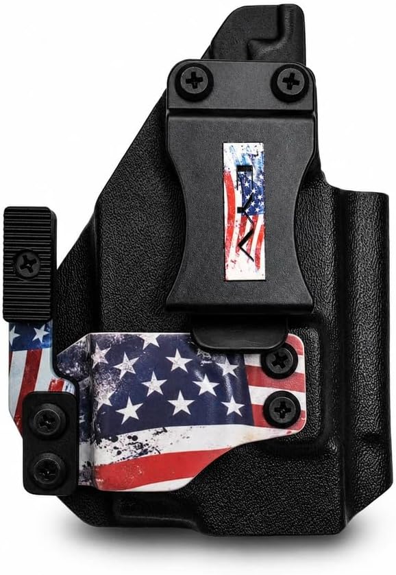IWB Gun Holster - Fits the SA Prodigy 3.5 - TLR7 HLX Light | Handmade Kydex Holster | EYV Holsters | PhantomX America Edition